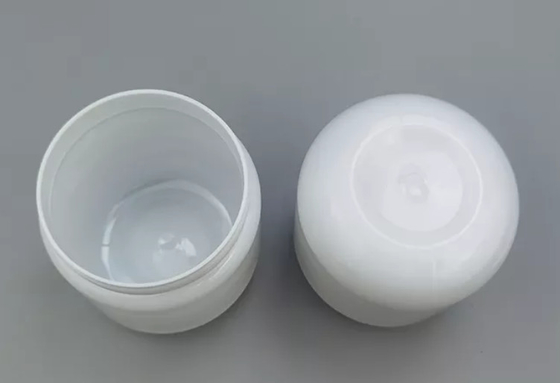 Pot cosmétique en plastique 250ml de HDPE vide d'OEM pour l'emballage crème